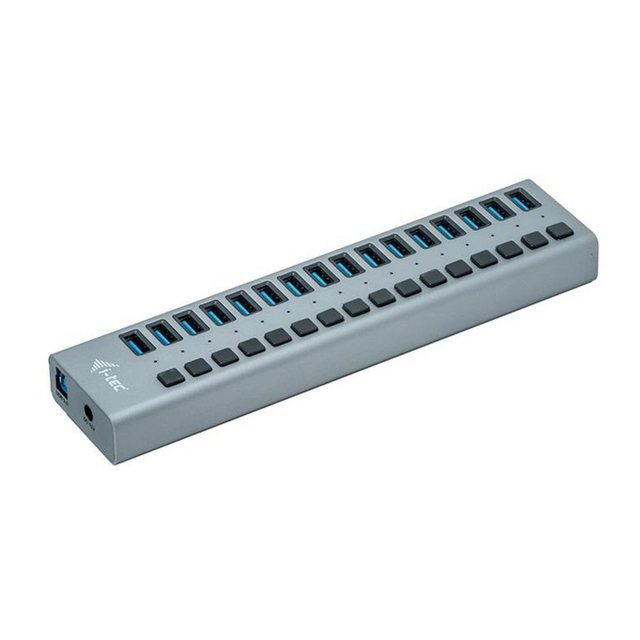 Bild von I-TEC USB 3.0 Charging HUB 16-Port mit Netzadapter 90 W USB-Ladegerät (16x USB 3.0 Ladeport für Notebook Ultrabook Tablet PC)