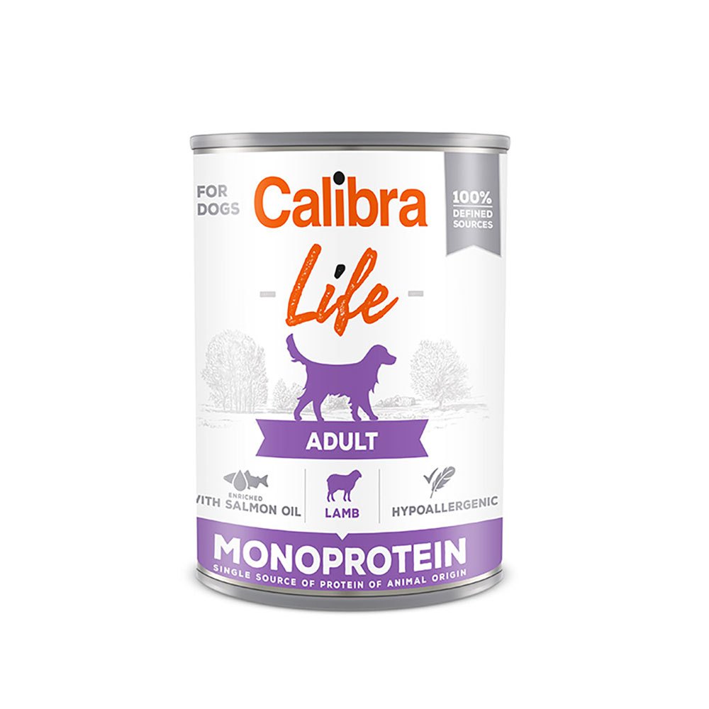 Bild von Calibra Life Can Adult Lamb 6x400g Dog Food Durchsichtig 6x400g