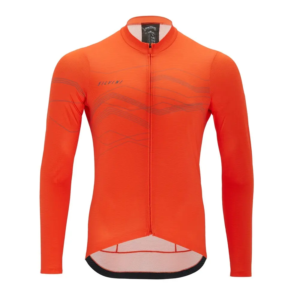 Bild von Silvini Valfuro Long Sleeve Jersey Orange L Herren