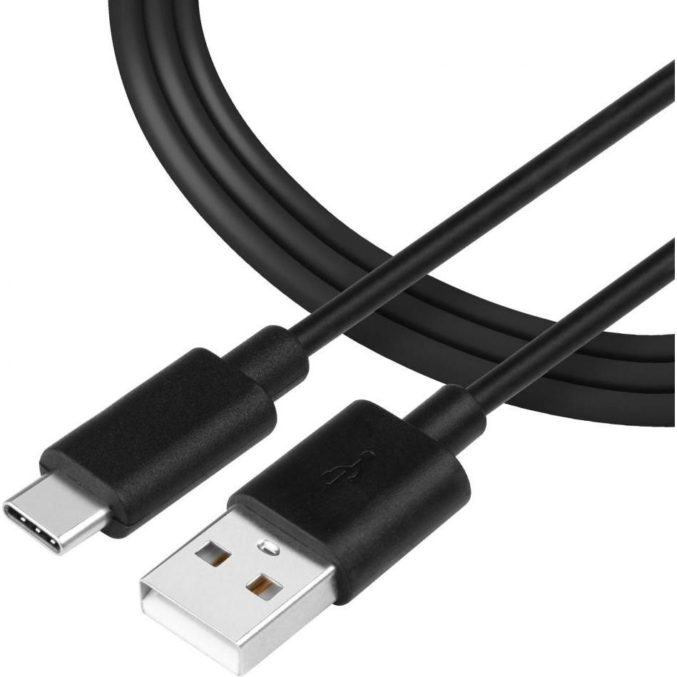 Bild von Tactical Tactical Smooth Thread Cable USB-A/USB-C  1m Black (1 m, USB 3.2 Gen 1), USB Kabel