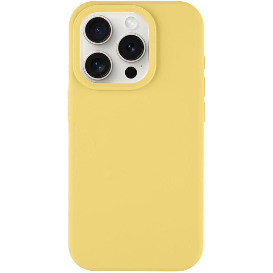 Bild von Tactical Tactical Velvet Smoothie Cover for Apple iPhone 15 Pro Banana (iPhone 15 Pro), Smartphone Hülle, Gelb