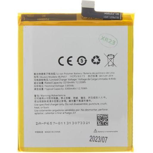 Bild von Konjac Sponge BLP657 Battery for OnePlus 6 3300mAh Li-Ion (OEM), Smartphone Akku