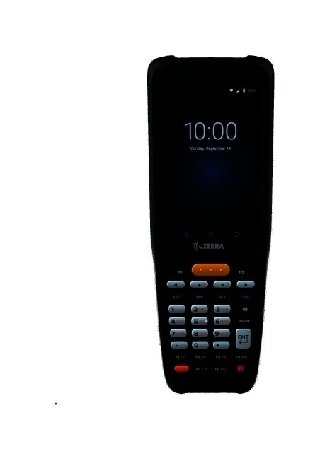 Bild von Zebra MC27BJ-2A3S2RW Handheld Mobile Computer 10,2 cm (4 Zoll) 800 x 480 Pixel Touchscreen 296 g Schwarz (1D-Barcodes, 2D-Barcodes), Barcode-Scanner, Schwarz