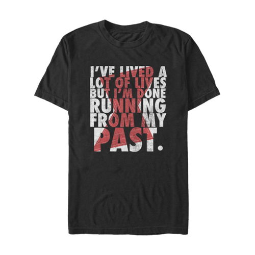Bild von Marvel - Black Widow - Text No Past - Männer T-Shirt