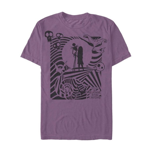 Bild von The Nightmare Before Christmas T-Shirt - Hypnotic Jack and Sally