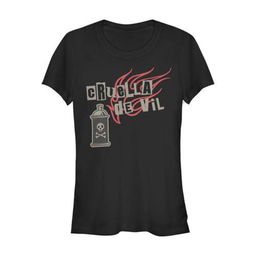 Bild von Disney Classics - Cruella - Logo Spray Fire - Frauen T-Shirt