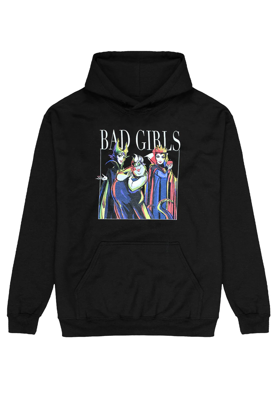 Bild von Disney - Bad Girls Pose - Hoodie - Schwarz - S - 80% Baumwolle, 20% Polyester,Schweiß