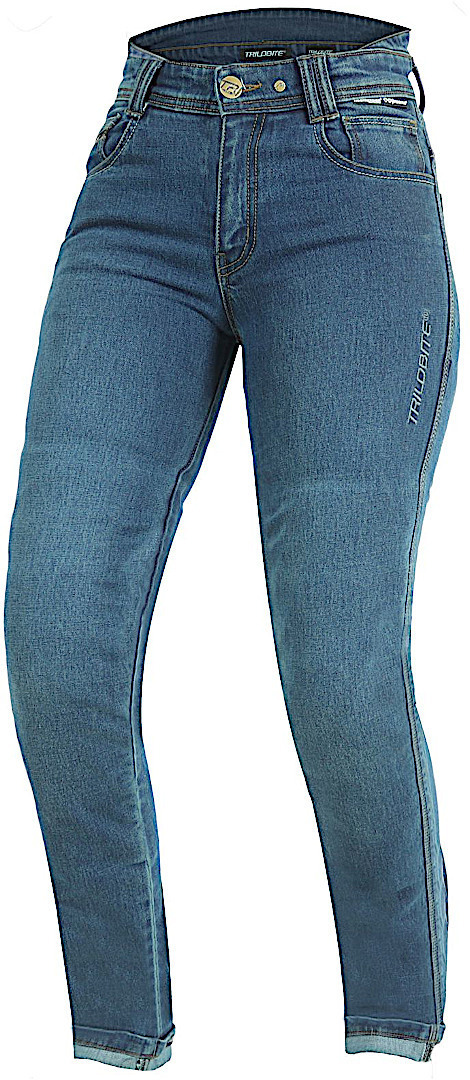 Bild von Trilobite Downtown Damen Motorrad Jeans, blau, Größe 32