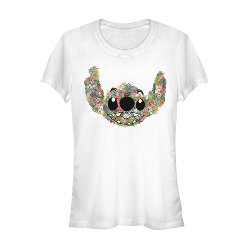 Bild von Disney - Lilo & Stitch - Stitch Floral - Frauen T-Shirt