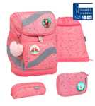 Bild von 4 tlg. Set bestehend aus Schulranzen
Federmäppchen (ungefüllt)
Schlampermäppchen
Turnbeutel
Patch Set BELMIL Schulranzen Set Smarty Blue Bird mit Regenschutz