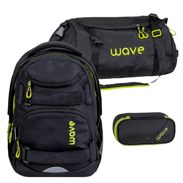 Bild von Wave Schulrucksack "Infinity Move" Set für Mädchen Jungen Teenager 2025, Schultasche, ab 5. Klasse, weiterführende Schule