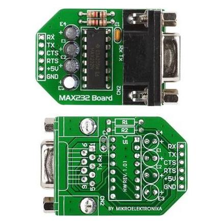 Bild von MikroElektronika MAX232 (MAX232N) ADAPTER BRD,MIKROE-222, Entwicklungsboard + Kit
