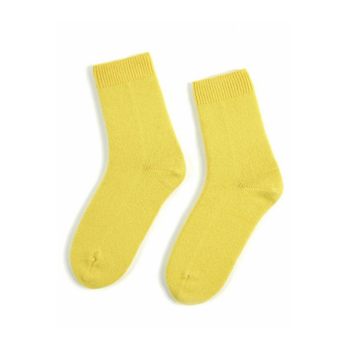 Bild von GOBI Cashmere Basicsocken Unisex Kaschmir Rippenstrick-Bettsocken