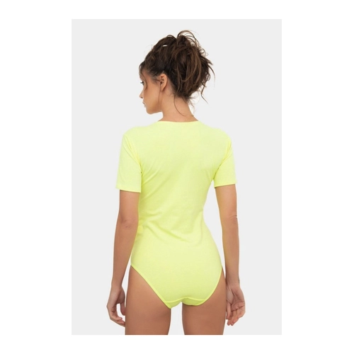 Bild von Evoni Body Damen Kurzarmbody Rundhals Bodysuit