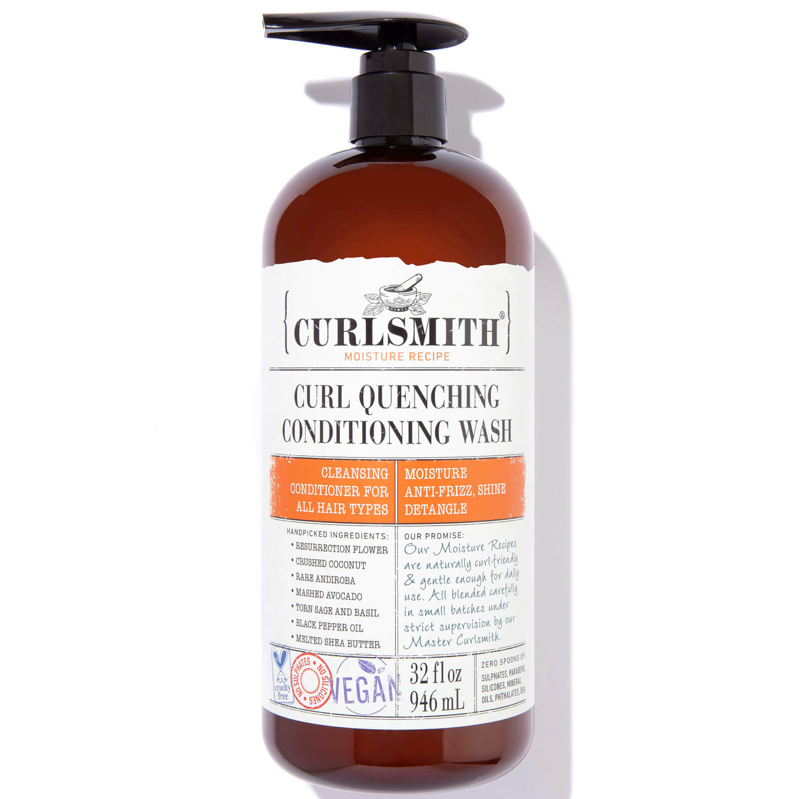 Bild von Curlsmith Curl Quenching Wasch-Spülung XL 947 ml