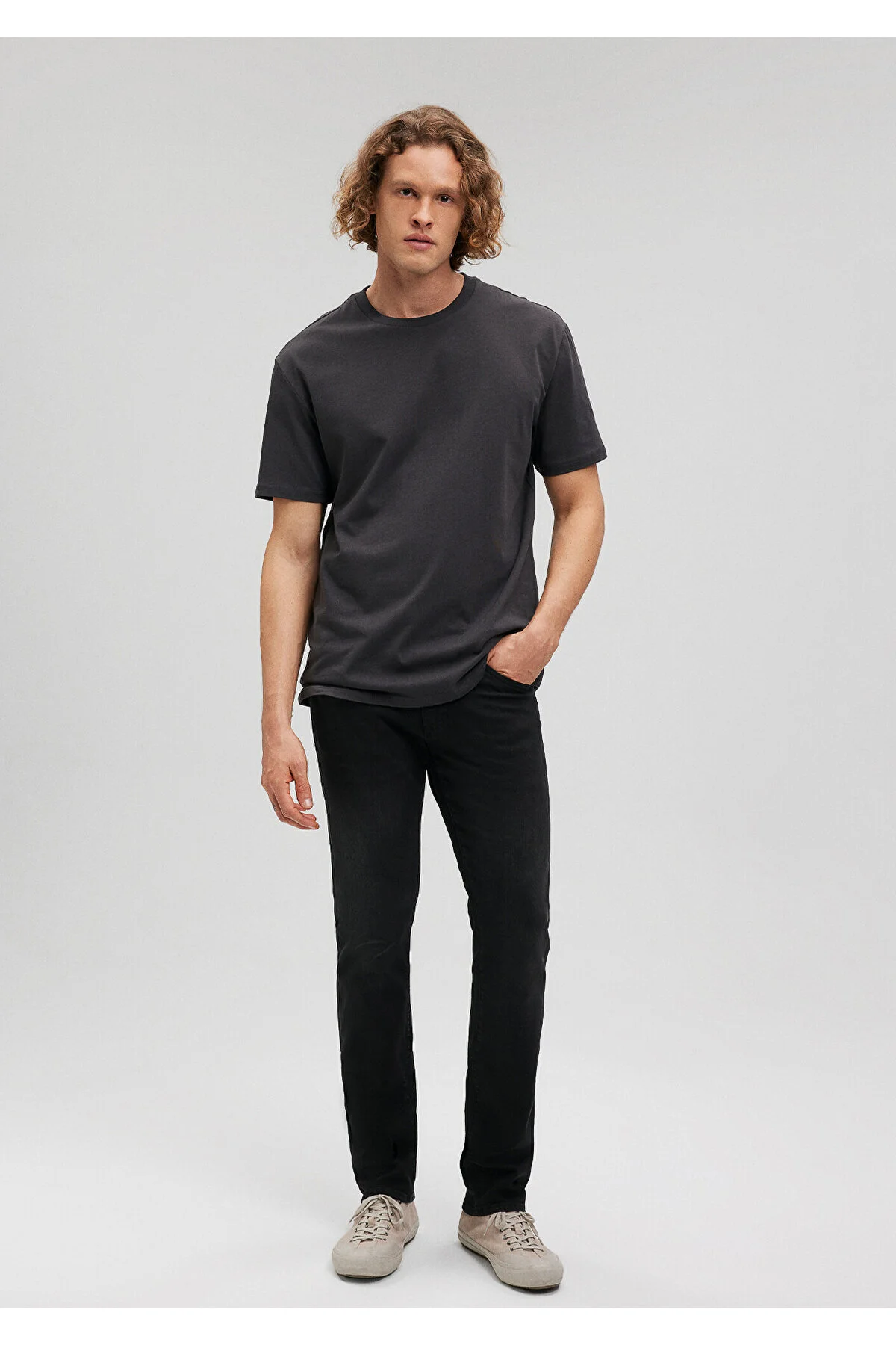 Bild von Mavi Jake Premium Dunkelgraue Jeanshose für Herren - 33/34