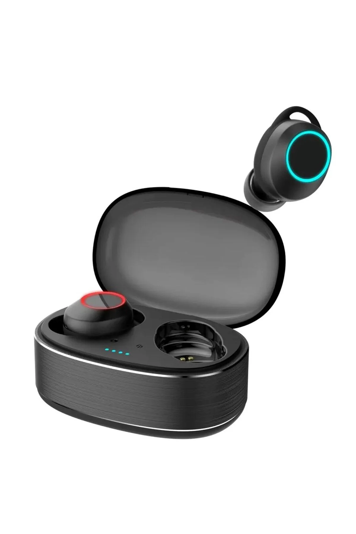 Bild von Moodix KI23K020 Bluetooth Ohrhörer, Schwarz wireless In-Ear-Kopfhörer