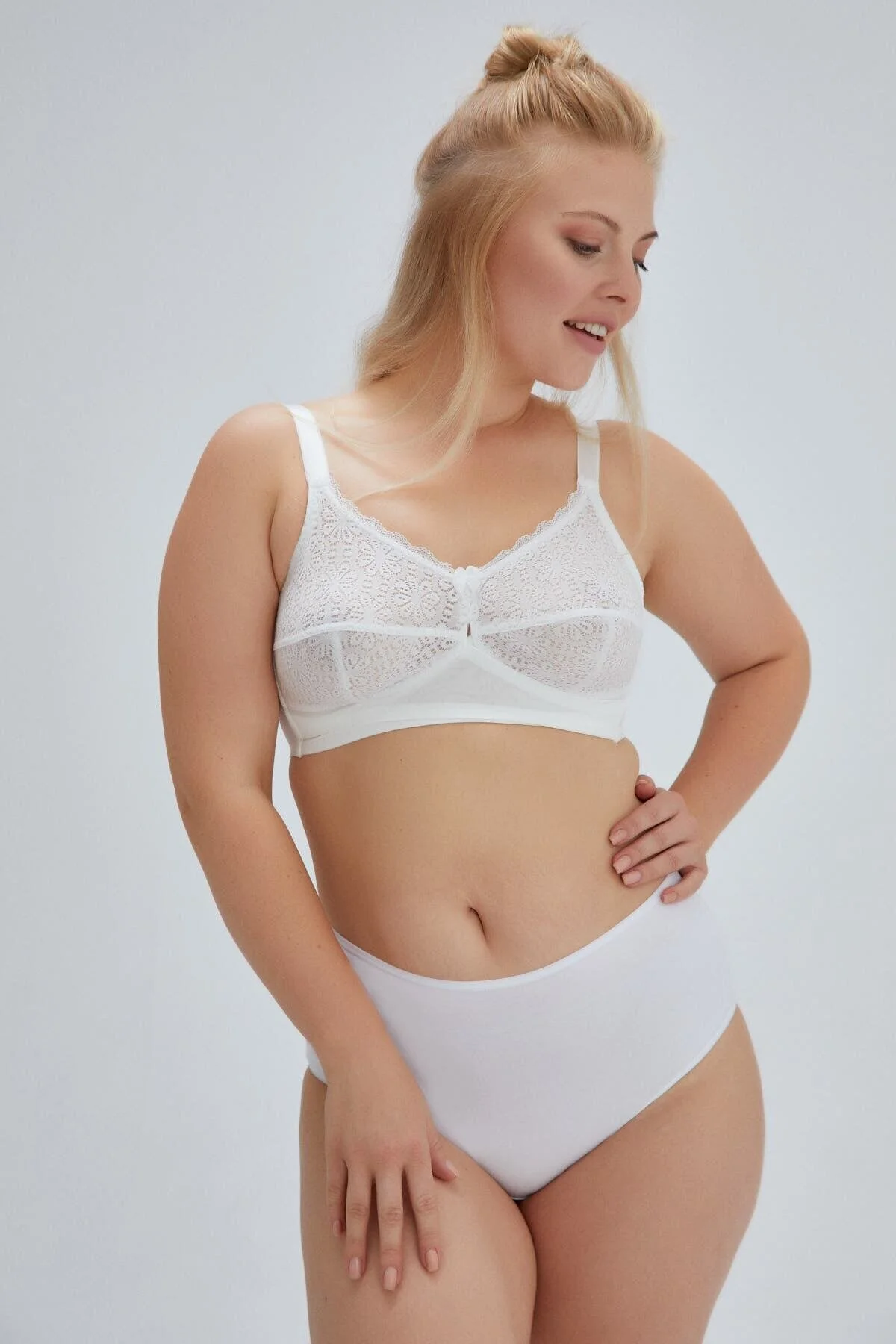 Bild von Dagi Ecru Larisa Bügelloser, Besonders Bequemer Bh für Damen - 85D