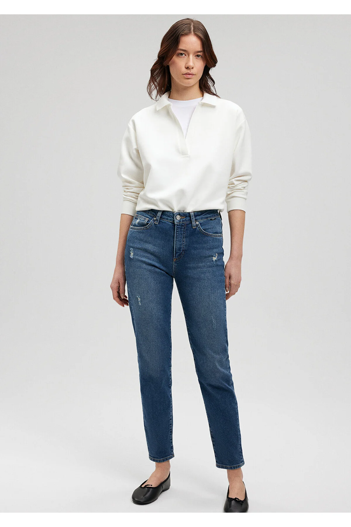 Bild von Mavi Cindy 90er Indigo Si Jeans - für Damen - 25/27