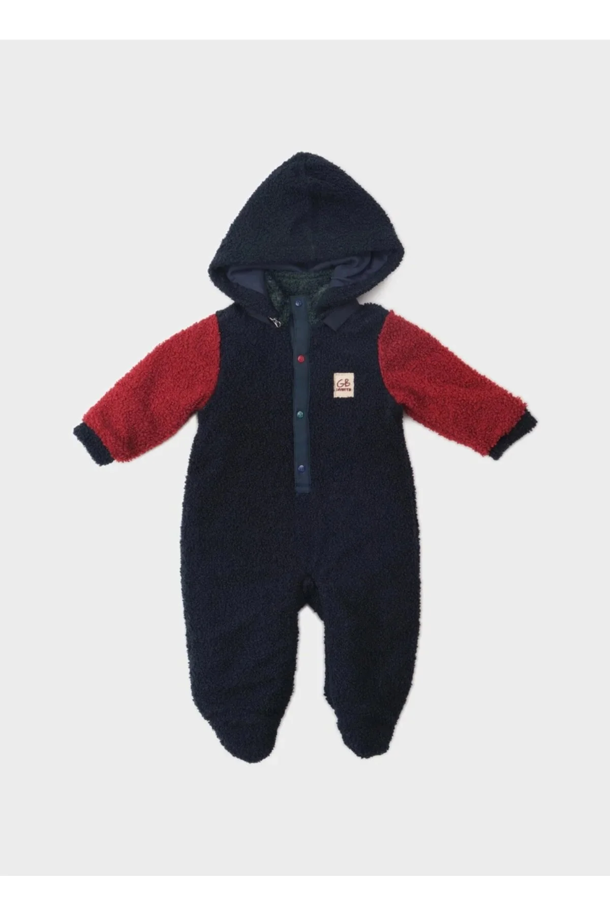 Bild von Gb Bayb Layette Schlichter, Normaler, Mehrfarbiger Baby-strampler 22fw0lt8807 für Herren - 0–3 Monate
