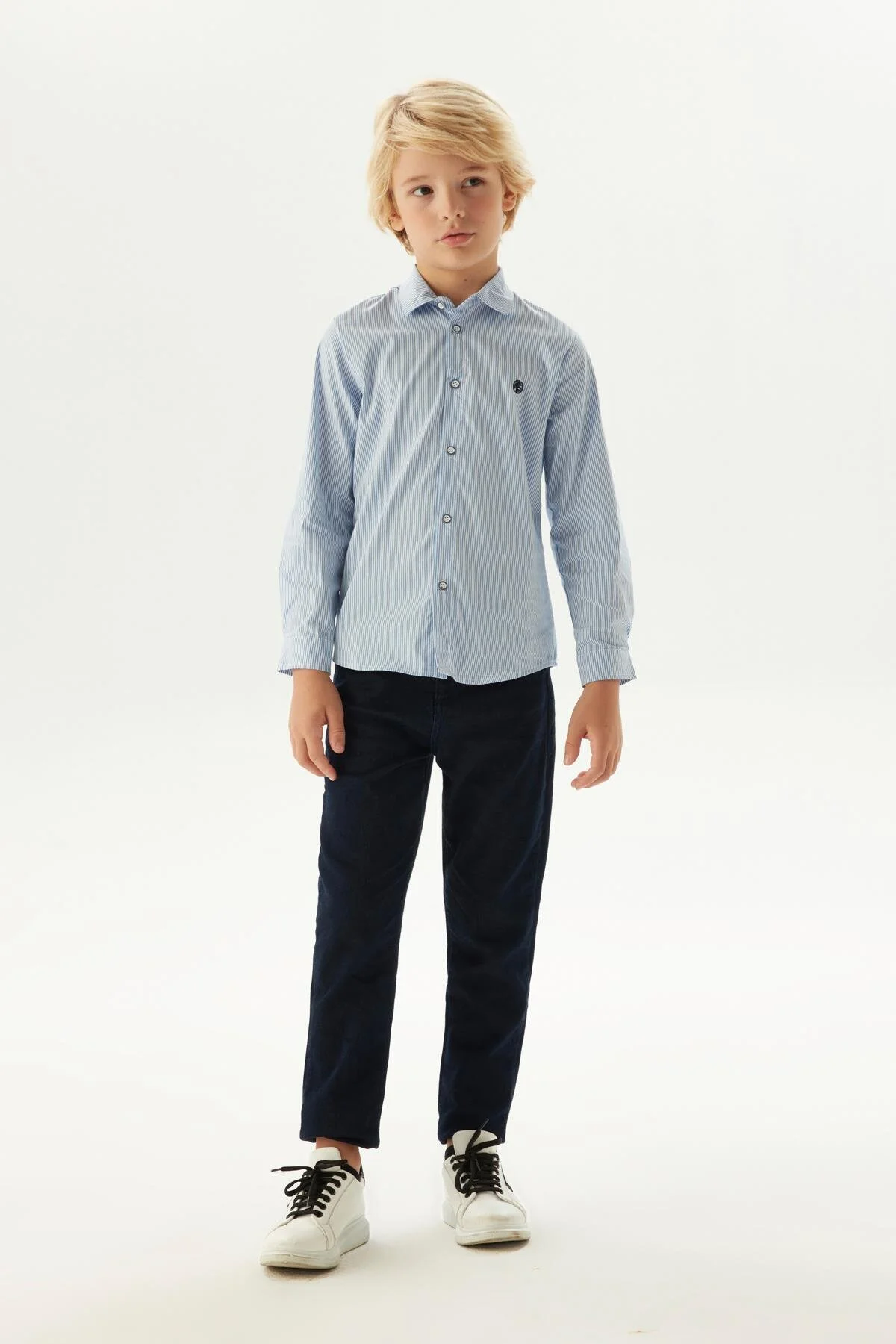 Bild von Nebbati Bg Store Gestreifte Hemden Für Jungen 23fw1nb3607 für Herren - 6 Jahre