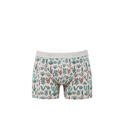 Bild von Mavi Grauer Boxer Mit Kaktusmuster -23854 für Herren - 2XL