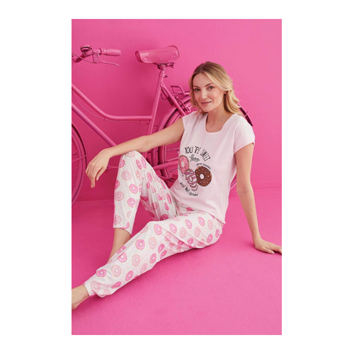Bild von ELİTOL Pyjama-Set Aus Baumwolle Und Lycra für Damen - S