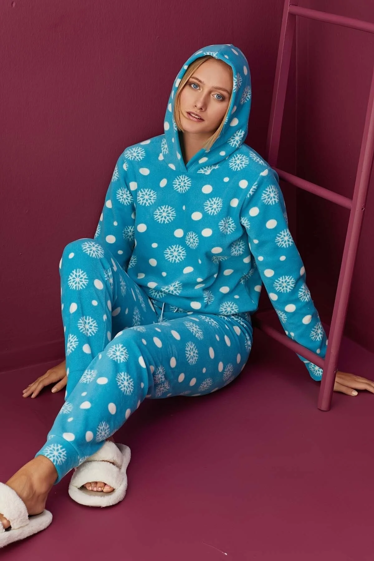 Bild von ELİTOL Polar-pyjama-set für Damen - S
