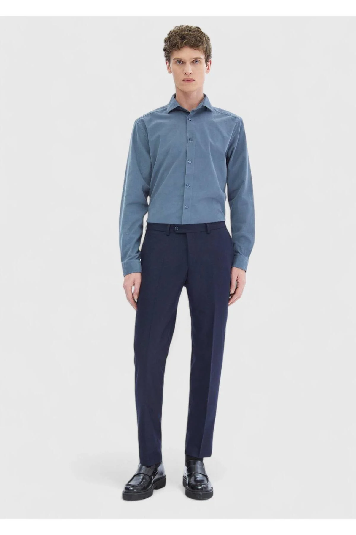 Bild von Ramsey Modern Fit-hose Aus Klassischer Wollmischung für Damen - 56