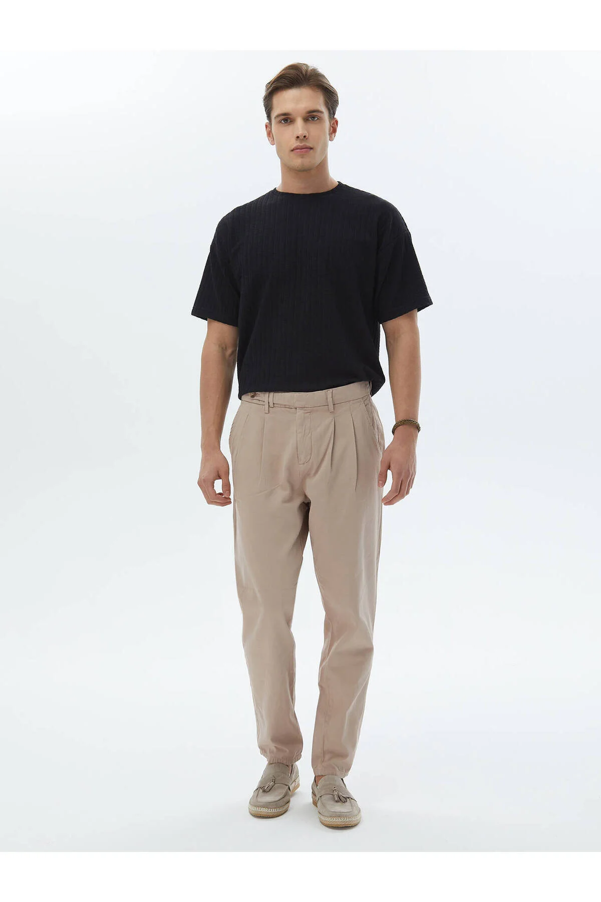 Bild von Kip Hellbraune, Gewebte Smart-casual-hose Aus 100 % Baumwolle für Damen - 30