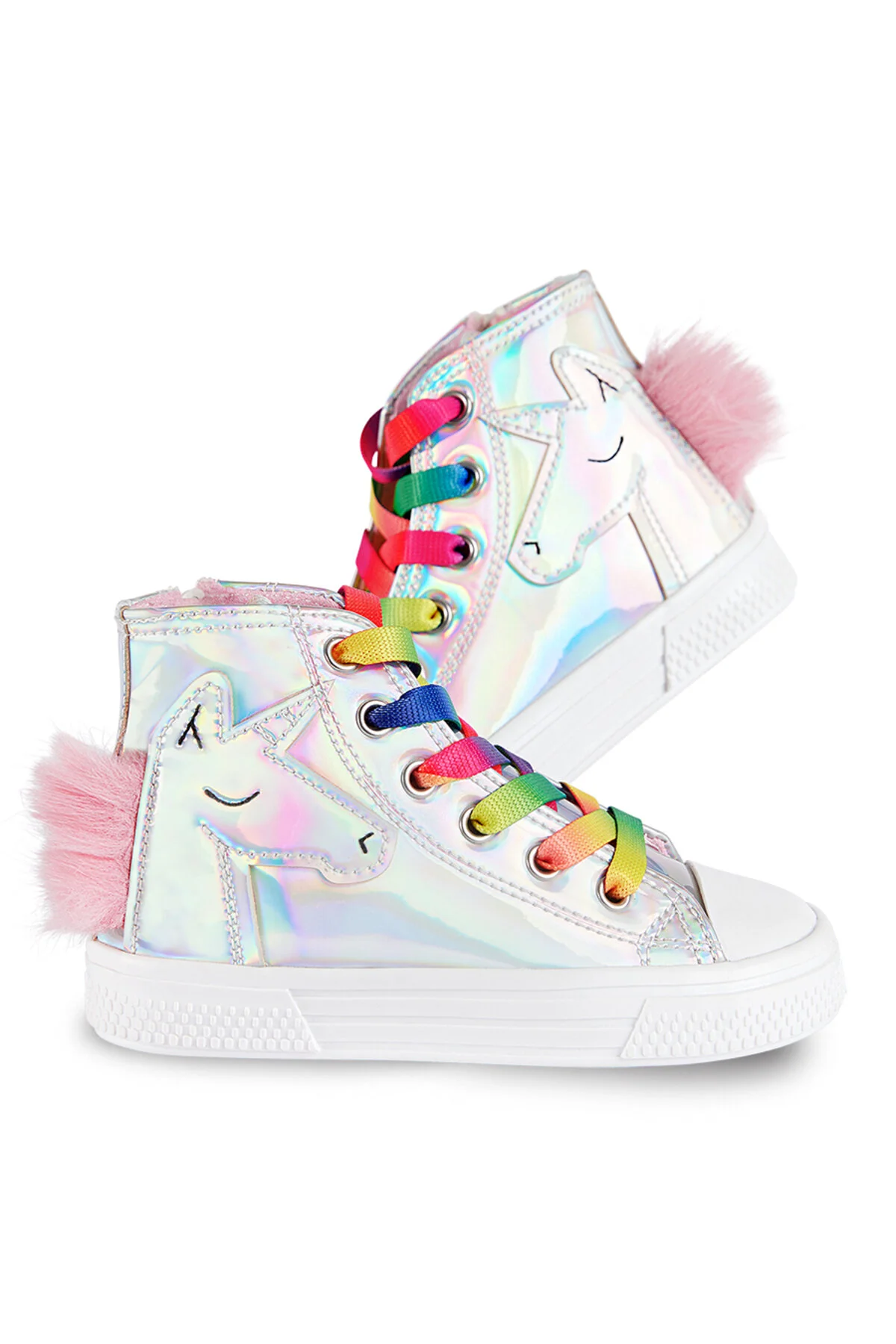 Bild von Denokids Einhorn Hologramm Mädchen Sneakers für Damen - 33
