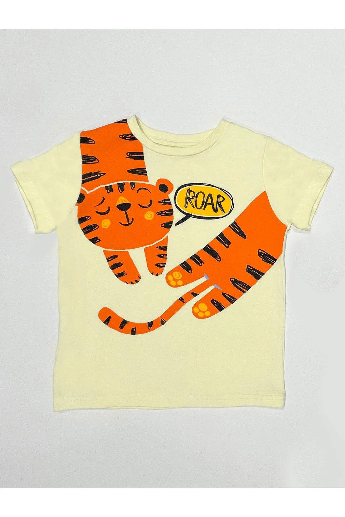 Bild von Denokids Brüllendes Tiger-jungen-t-shirt für Herren - 5 Jahre