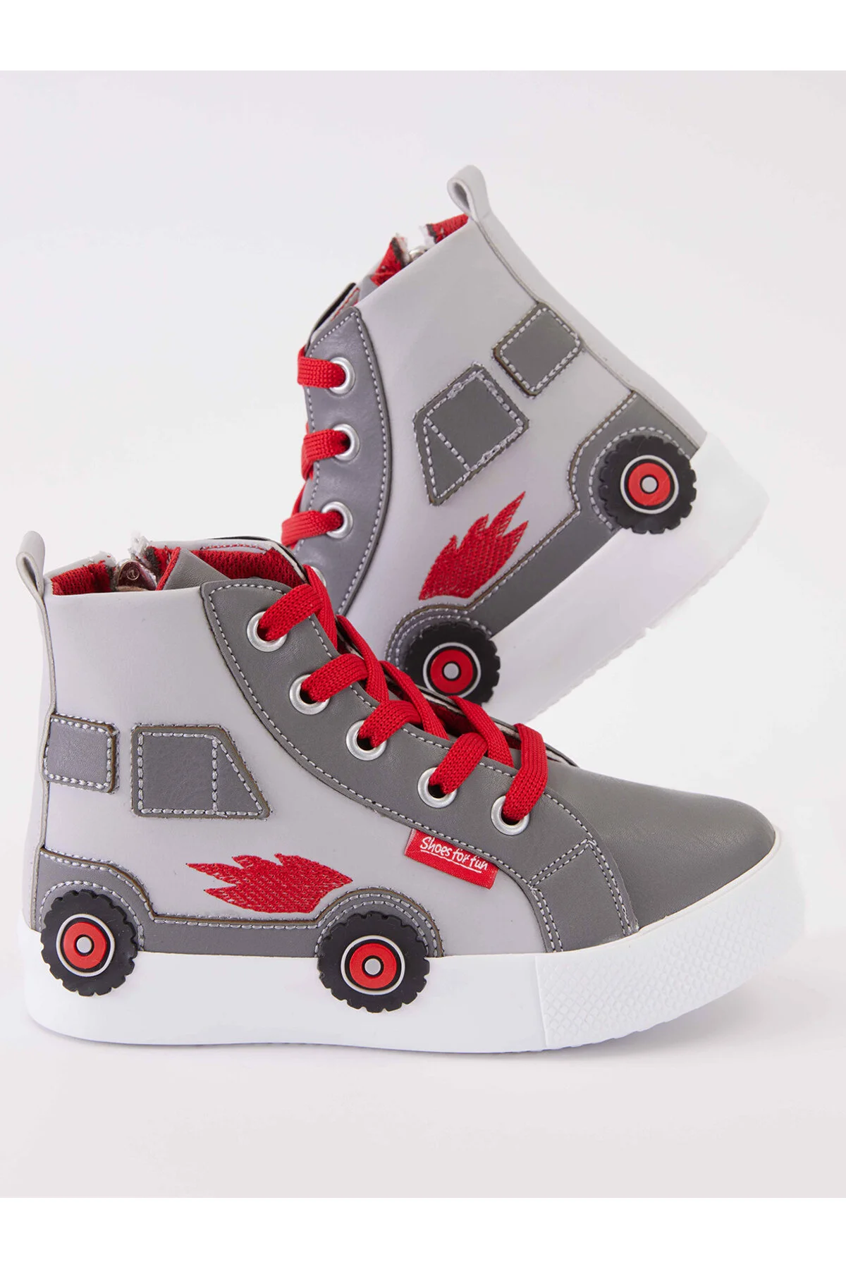 Bild von Denokids Car Boys Grau Sneakers Sportschuhe für Herren - 30