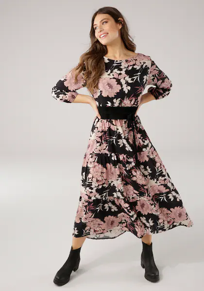 Bild von Laura Scott Blusenkleid, in modischer Maxilänge