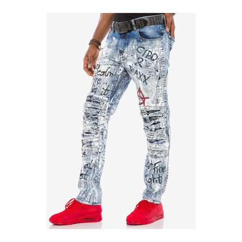 Bild von Vielseitige Slim Fit Jeanshose von Cipo & Baxx