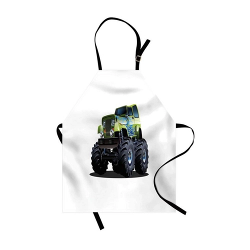 Bild von Abakuhaus Kochschürze Höhenverstellbar – LKW Monster Truck Off Road