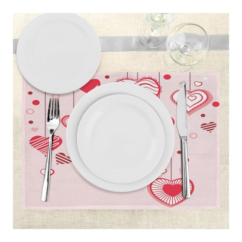 Bild von ABAKUHAUS Liebe Platzmatten – Romantische Tischsets für den besonderen Anlass