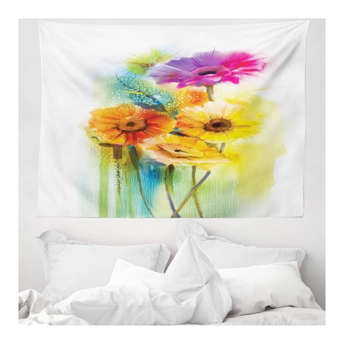 Bild von Abakuhaus Gerber Daisy Wandteppich: Kunst für Ihr Zuhause