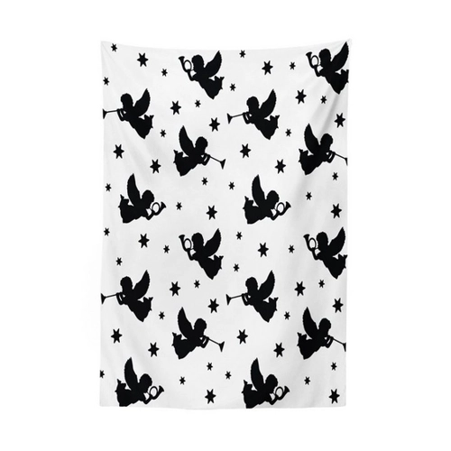 Bild von Abakuhaus Wandteppich - Engel Amor Fee Yule
