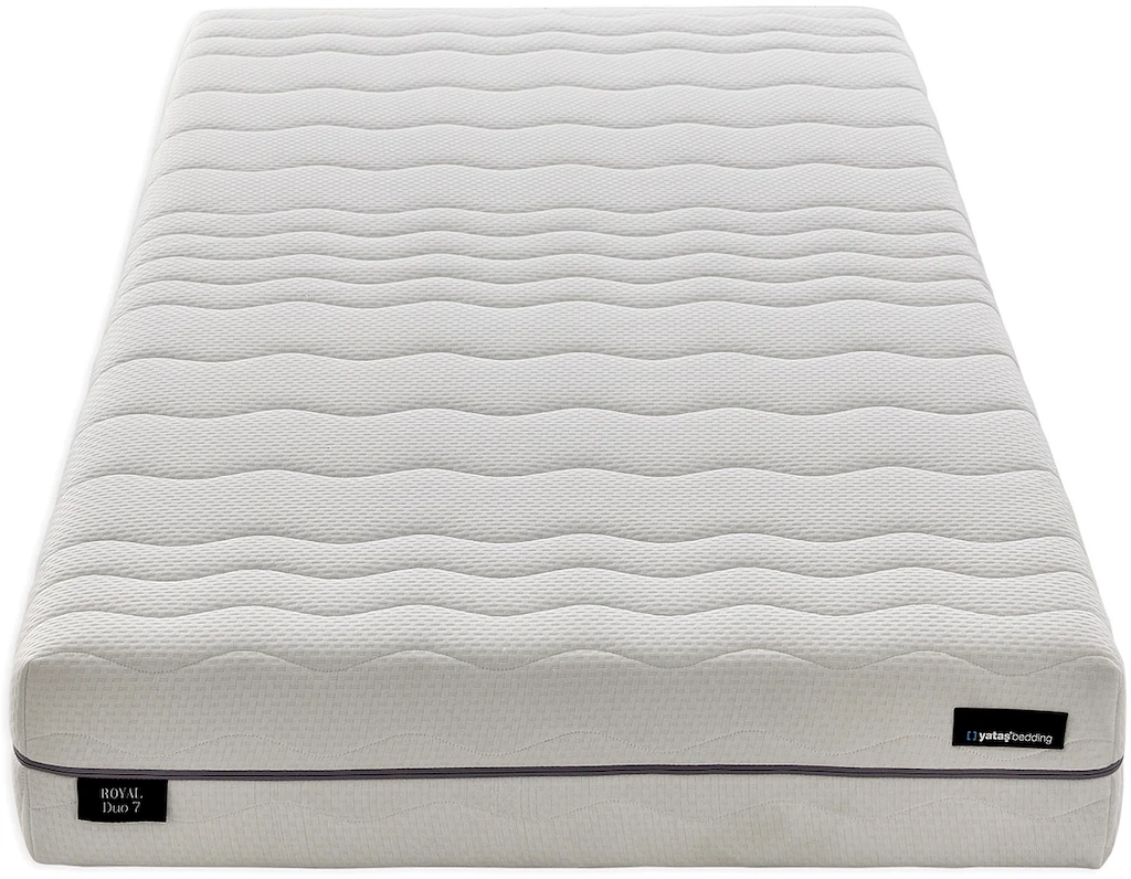 Bild von Yatas Bedding Royal Duo 7- atmungsaktiv - Matratze 90x190 - Öko Tex-Zertifiziert- H2,H3 -höhe 22cm-Taschenfederkernmatratze