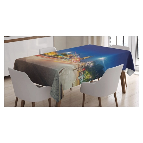 Bild von Abakuhaus Tischdecke Farbfest Waschbar – Big Ben Westminster UK