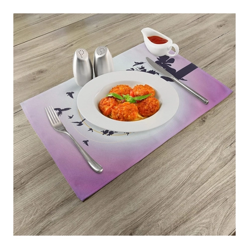 Bild von Abakuhaus Platzset - Waschbare Stoff Esszimmer Tischdekoration im Anime Design