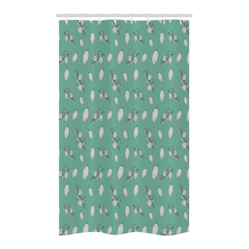 Bild von ABAKUHAUS Duschvorhang Pine Cone Retro