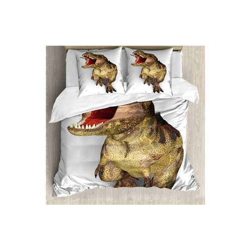 Bild von Abakuhaus Bettwäsche mit Dinosaurier-Design für Allergiker