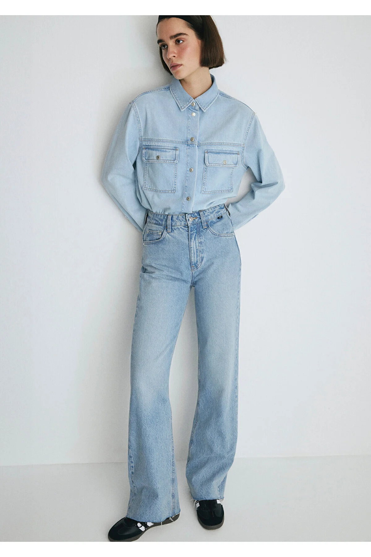 Bild von Mavi Victoria All Blue Schattierte Si Jean Indigohose für Damen - 31/30