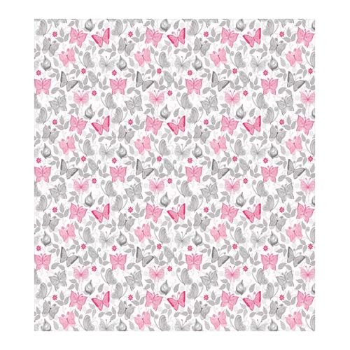 Bild von ABAKUHAUS Schmetterling Bettbezug Set – Elegant und Allergikerfreundlich