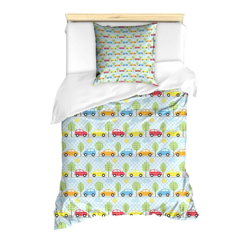 Bild von ABAKUHAUS Baby Bettbezug Set für Einzelbetten
