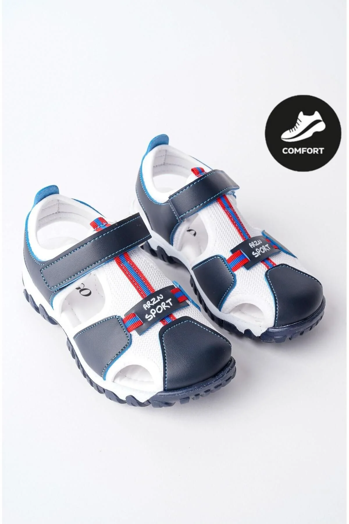 Bild von MUGGO Tweety Garantierte Tägliche Orthopädische Unisex-kindersandalen Mit Leichter Sohle, Geschlossener Vorderseite Und Klettverschluss - 32