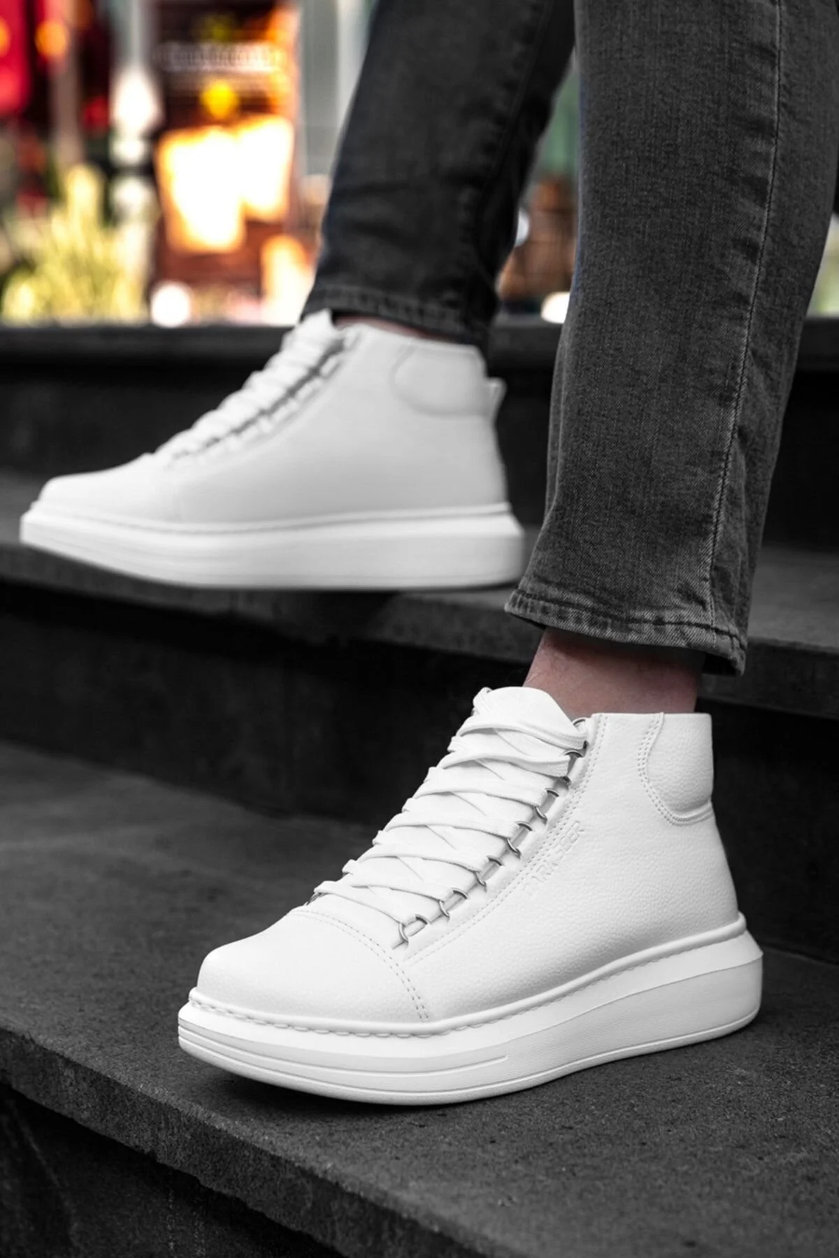 Bild von DARK SEER Weißer Sneaker für Herren - 41