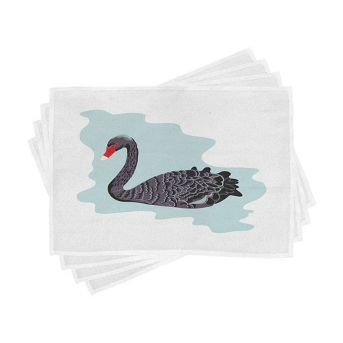Bild von Abakuhaus Schwan Platzmatten – Stilvolle Tischdeko für jedes Zuhause